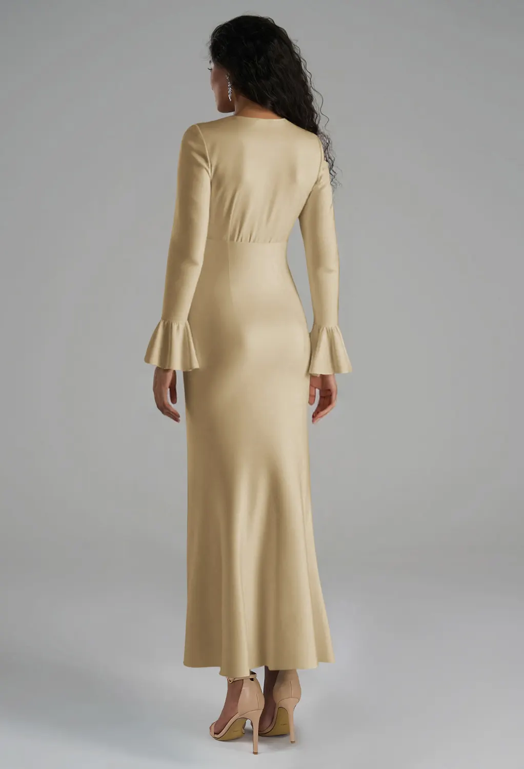 AW Karla Light Gold  Bridesmaid Dresses